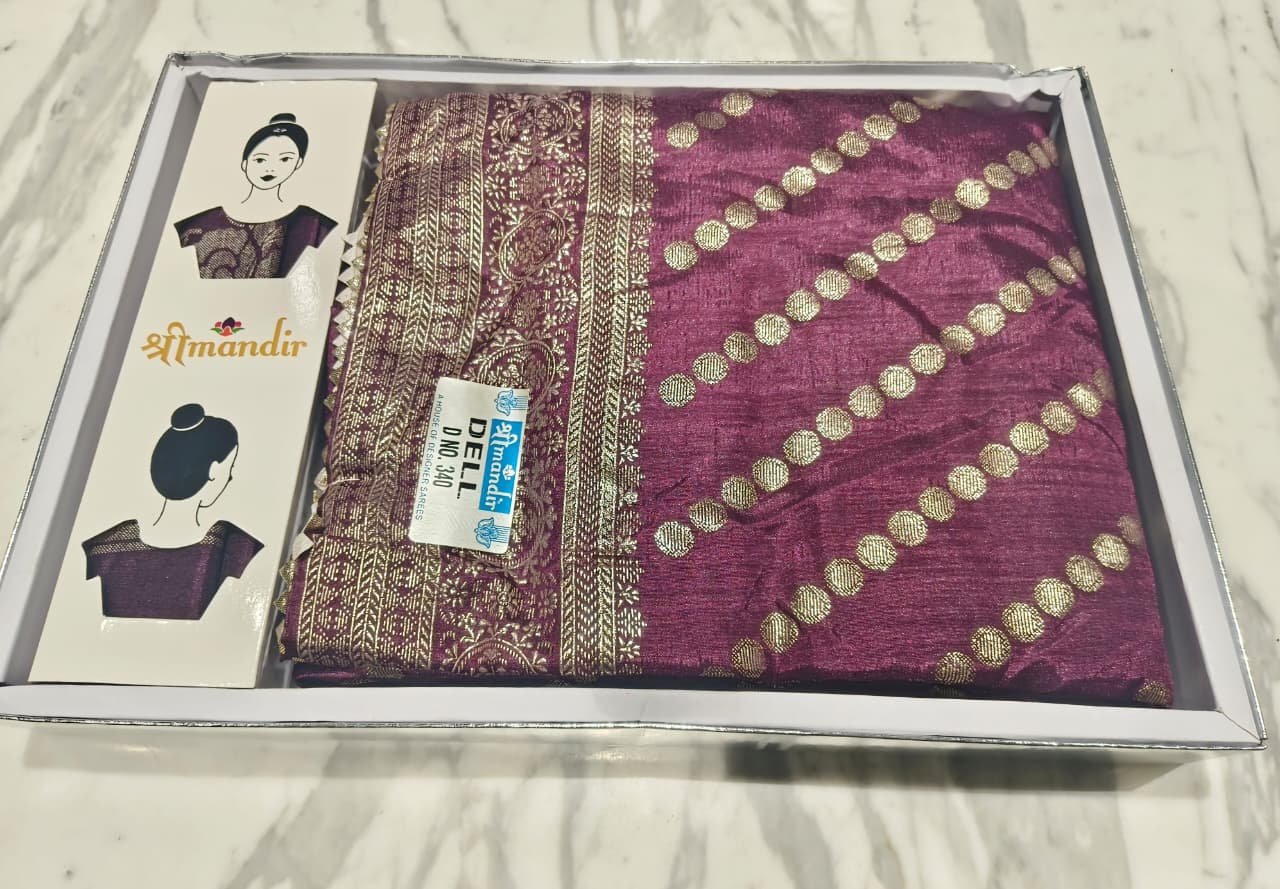 1 Saree +1 flats +  Bhagyalaxmii coupon - Image 2