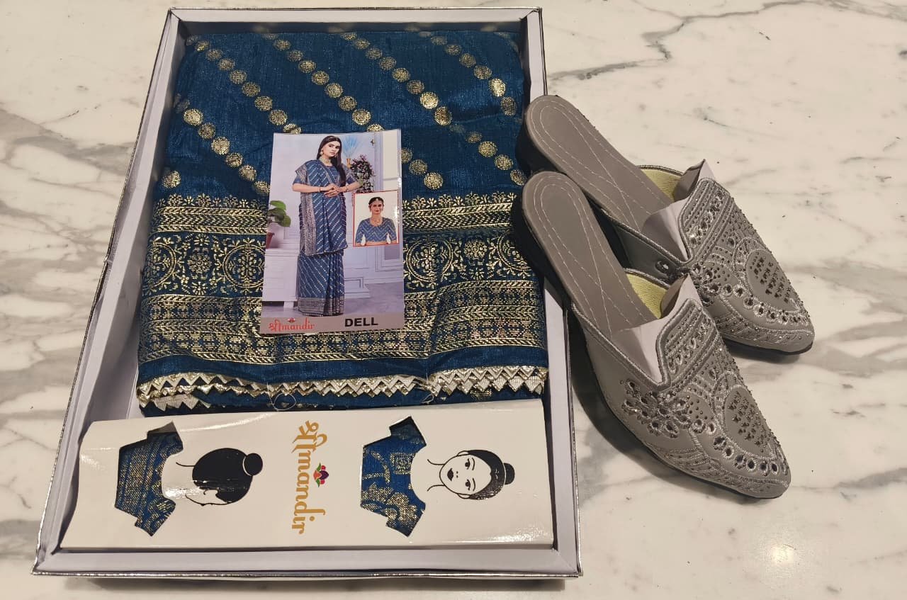 1 Saree +1 flats +  Bhagyalaxmii coupon