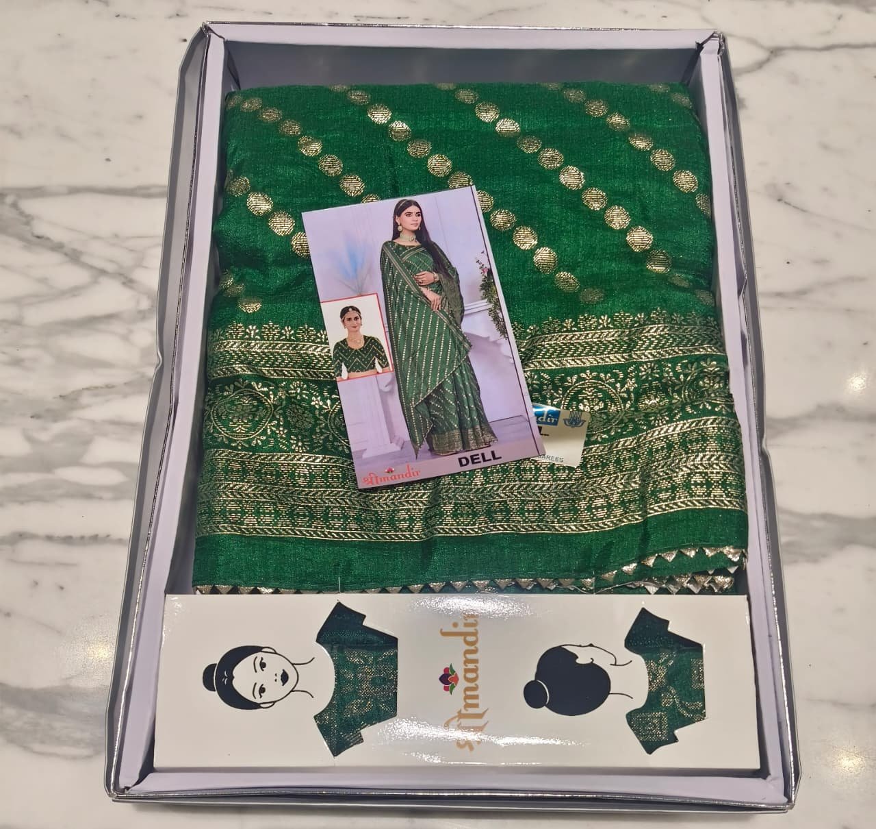 1 Saree +1 flats + Bhagyalaxmii coupon - Image 2