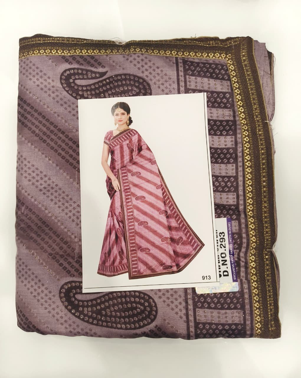 1 Saree +1 flats + 1Blouse + Bhagyalaxmii coupon - Image 2